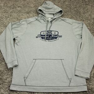 Sport Tek Hoodie Mens XL Gray Kampus Klothes Graphic Pullover